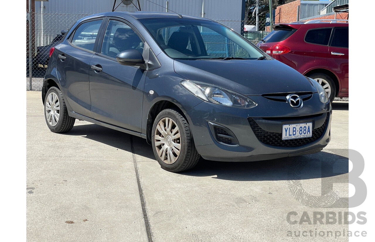 10/2010 Mazda Mazda2 NEO DE 5d Hatchback Grey 1.5L