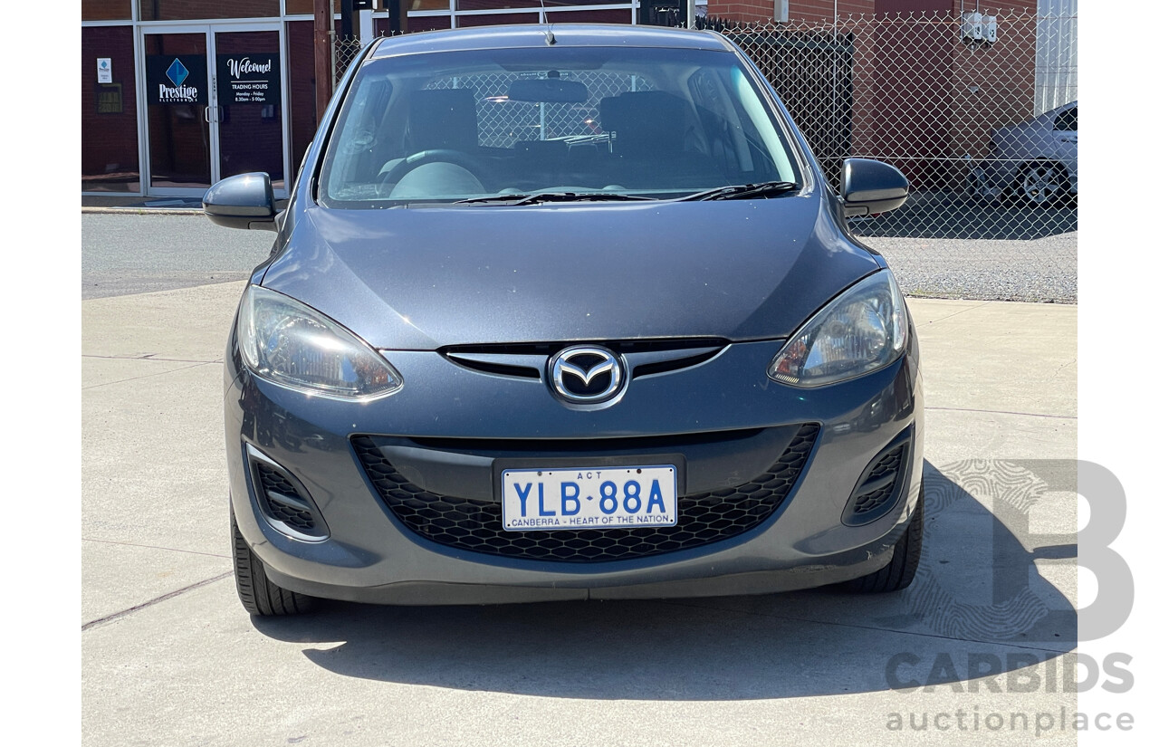 10/2010 Mazda Mazda2 NEO DE 5d Hatchback Grey 1.5L