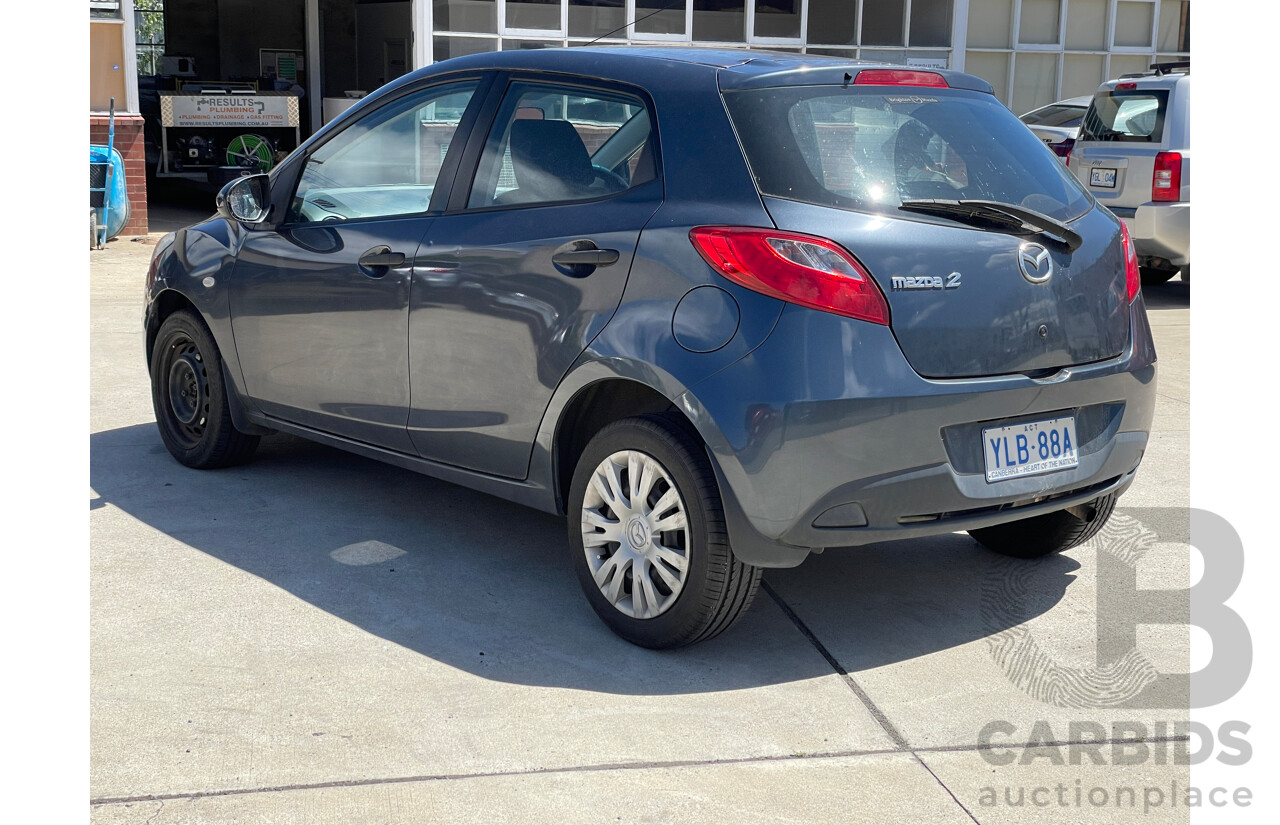 10/2010 Mazda Mazda2 NEO DE 5d Hatchback Grey 1.5L