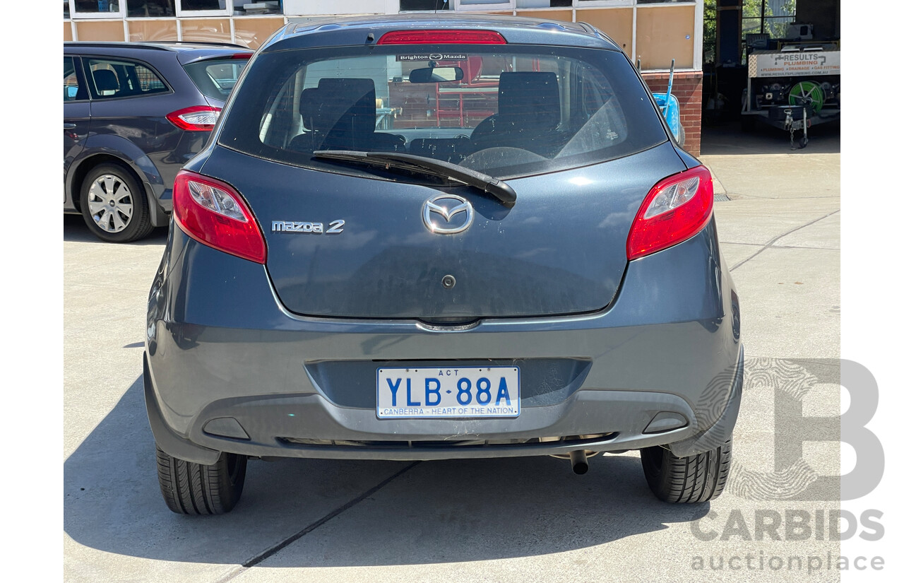 10/2010 Mazda Mazda2 NEO DE 5d Hatchback Grey 1.5L