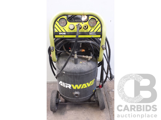 Ryobi airwave 40l best sale 1.8 hp air compressor