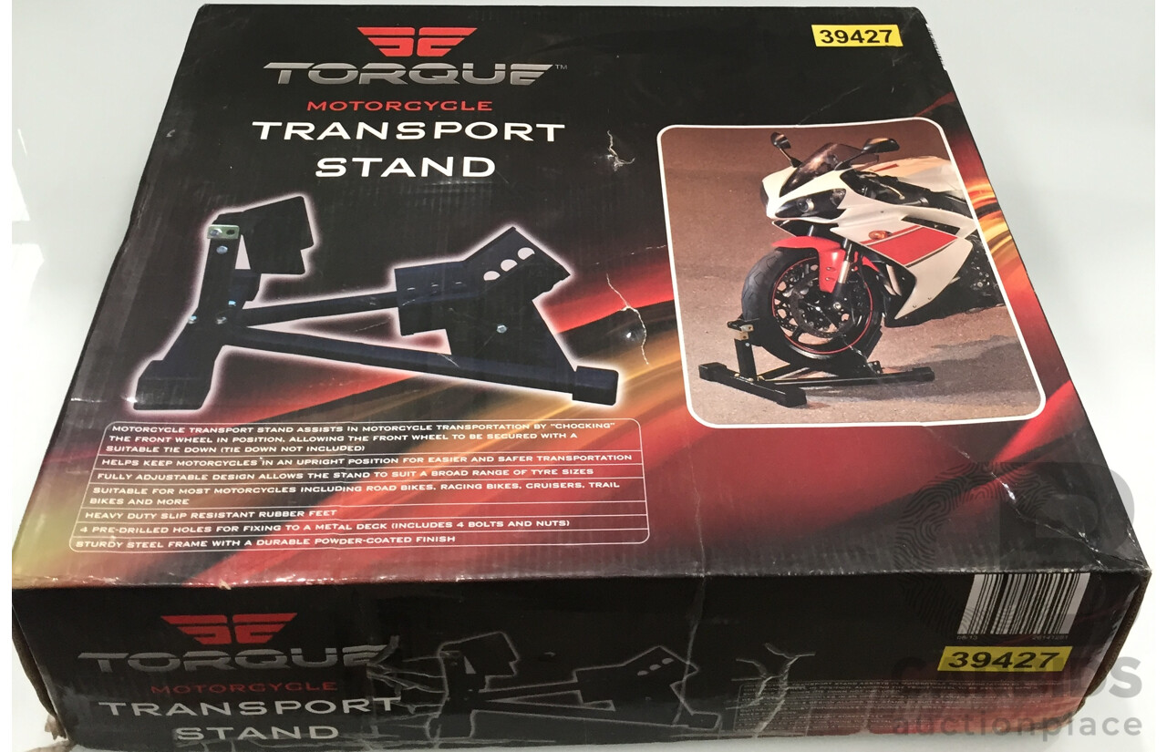 Torque Motorcycle Transport Stand