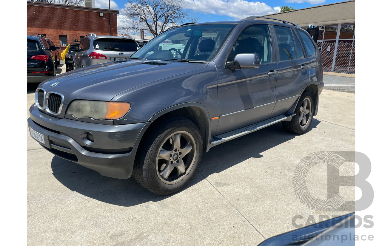 6/2002 Bmw X5 3.0i E53 4d Wagon Grey 3.0L