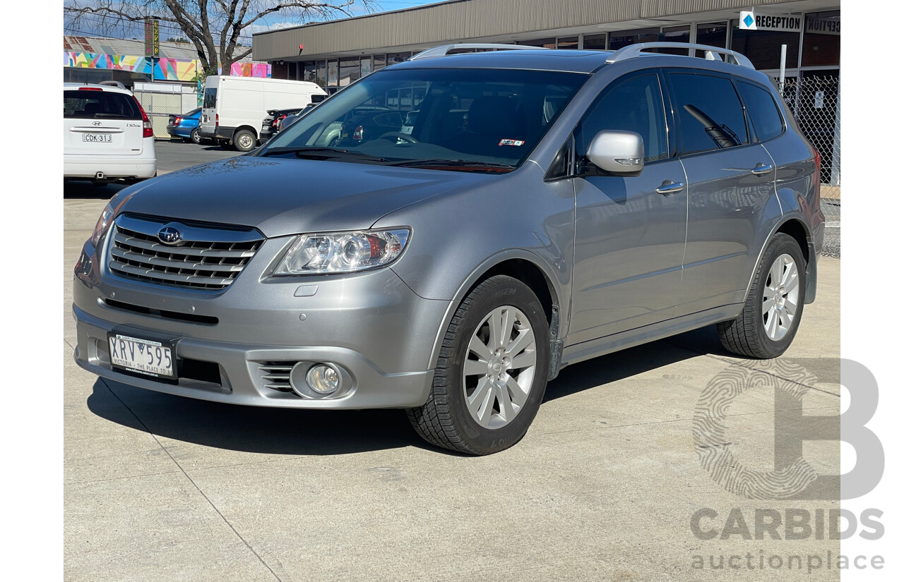 3/2010 Subaru Tribeca 3.6R Premium (7 Seat) MY08 4d Wagon Silver 3.6L