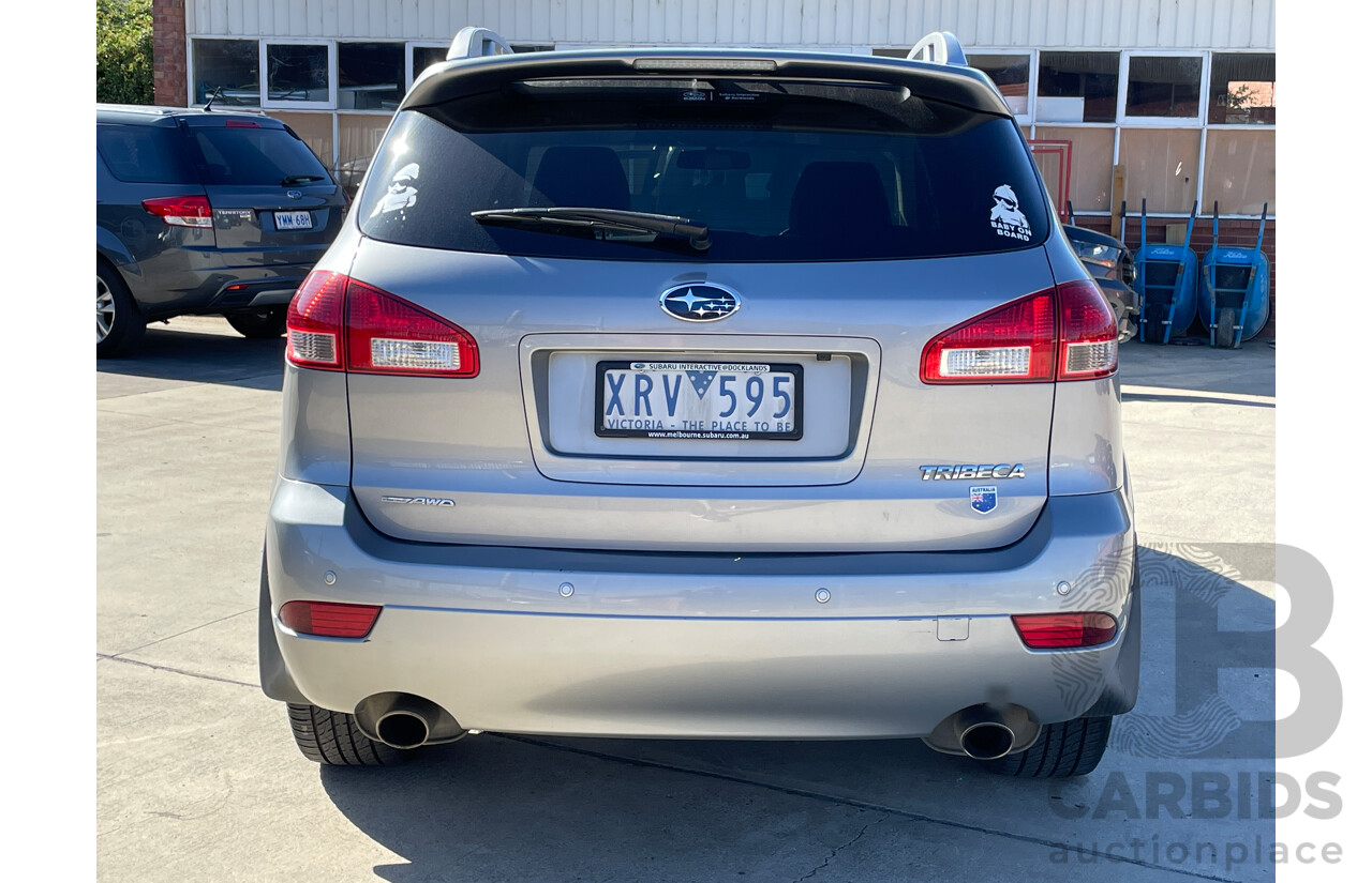 3/2010 Subaru Tribeca 3.6R Premium (7 Seat) MY08 4d Wagon Silver 3.6L