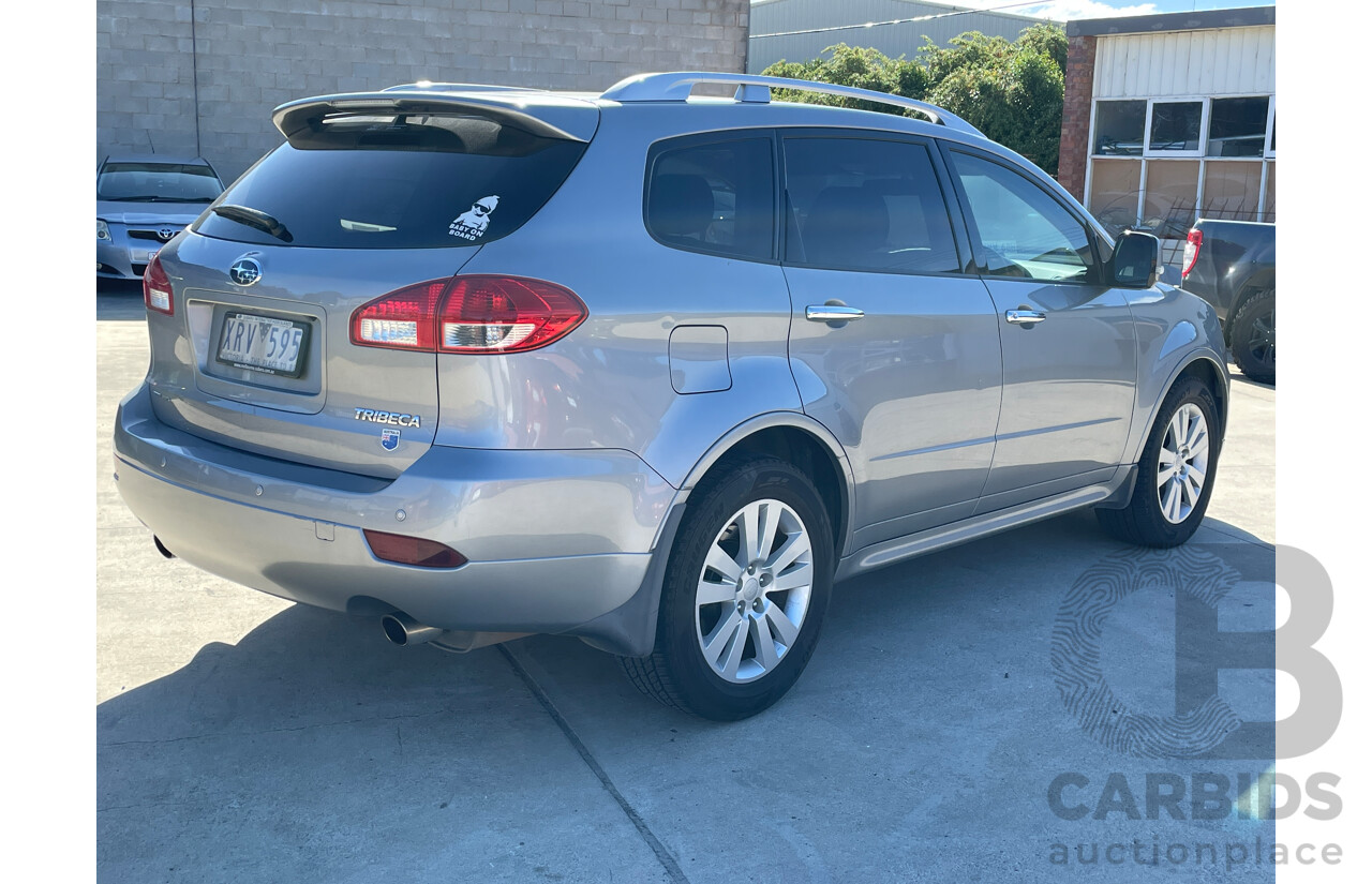 3/2010 Subaru Tribeca 3.6R Premium (7 Seat) MY08 4d Wagon Silver 3.6L