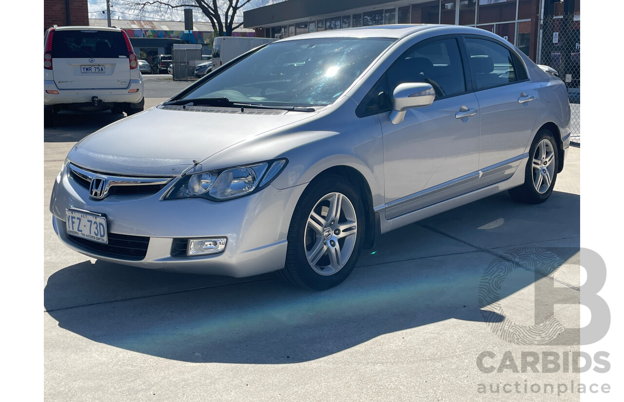 11/2006 Honda Civic Sport 40 4d Sedan Silver 2.0L