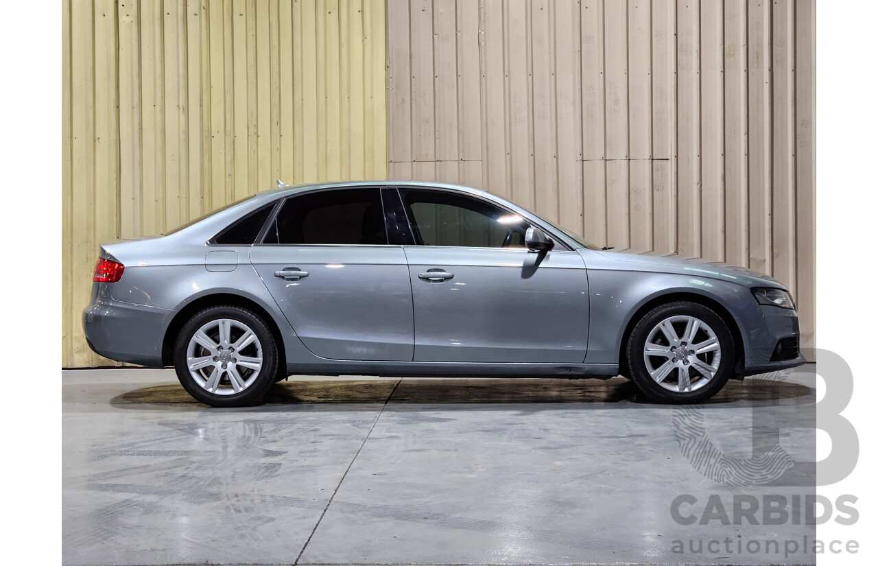 3/2012 Audi A4 2.0 TFSI B8 (8K) MY12 4d Sedan Grey 2.0L Turbo