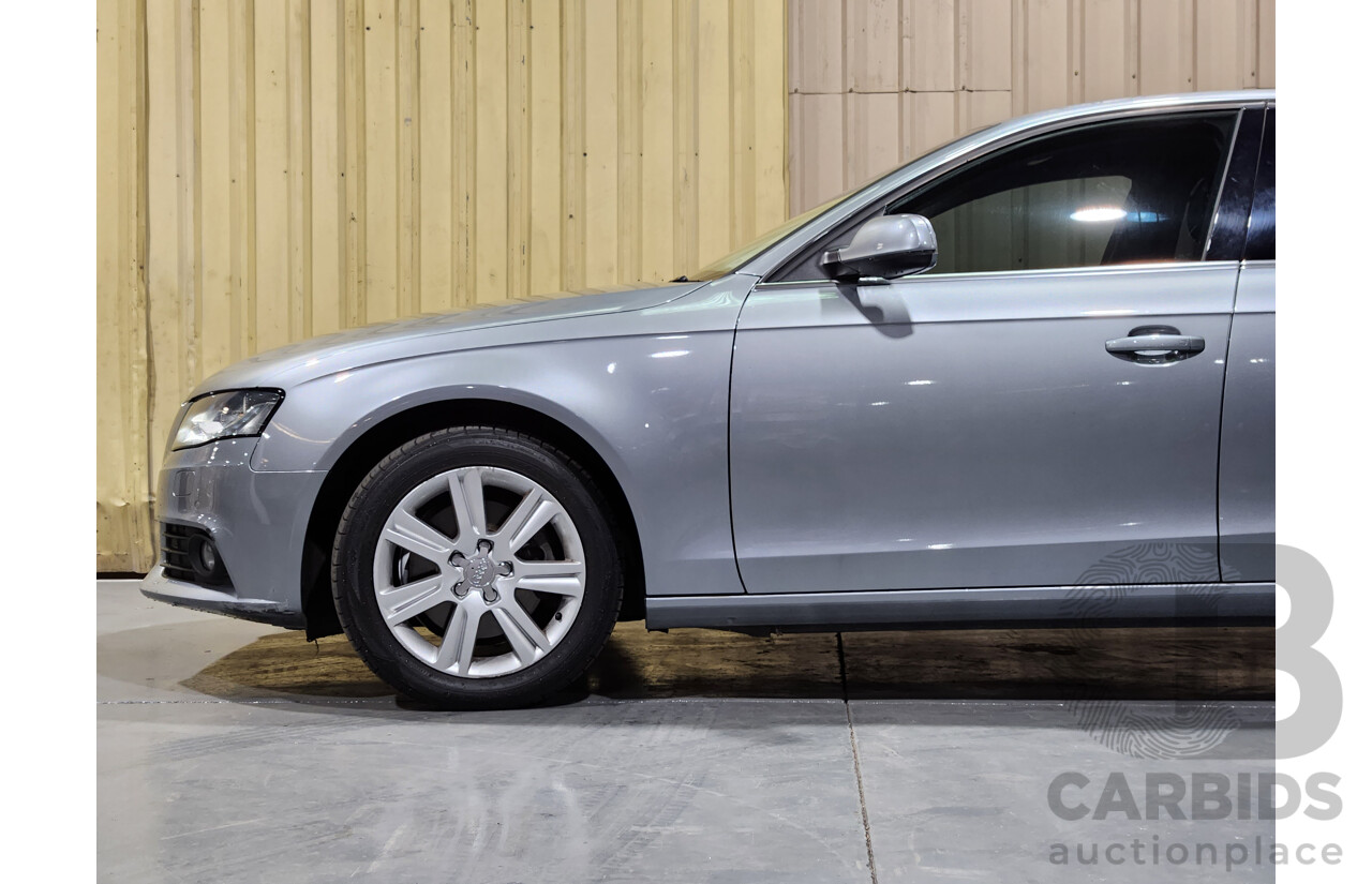 3/2012 Audi A4 2.0 TFSI B8 (8K) MY12 4d Sedan Grey 2.0L Turbo