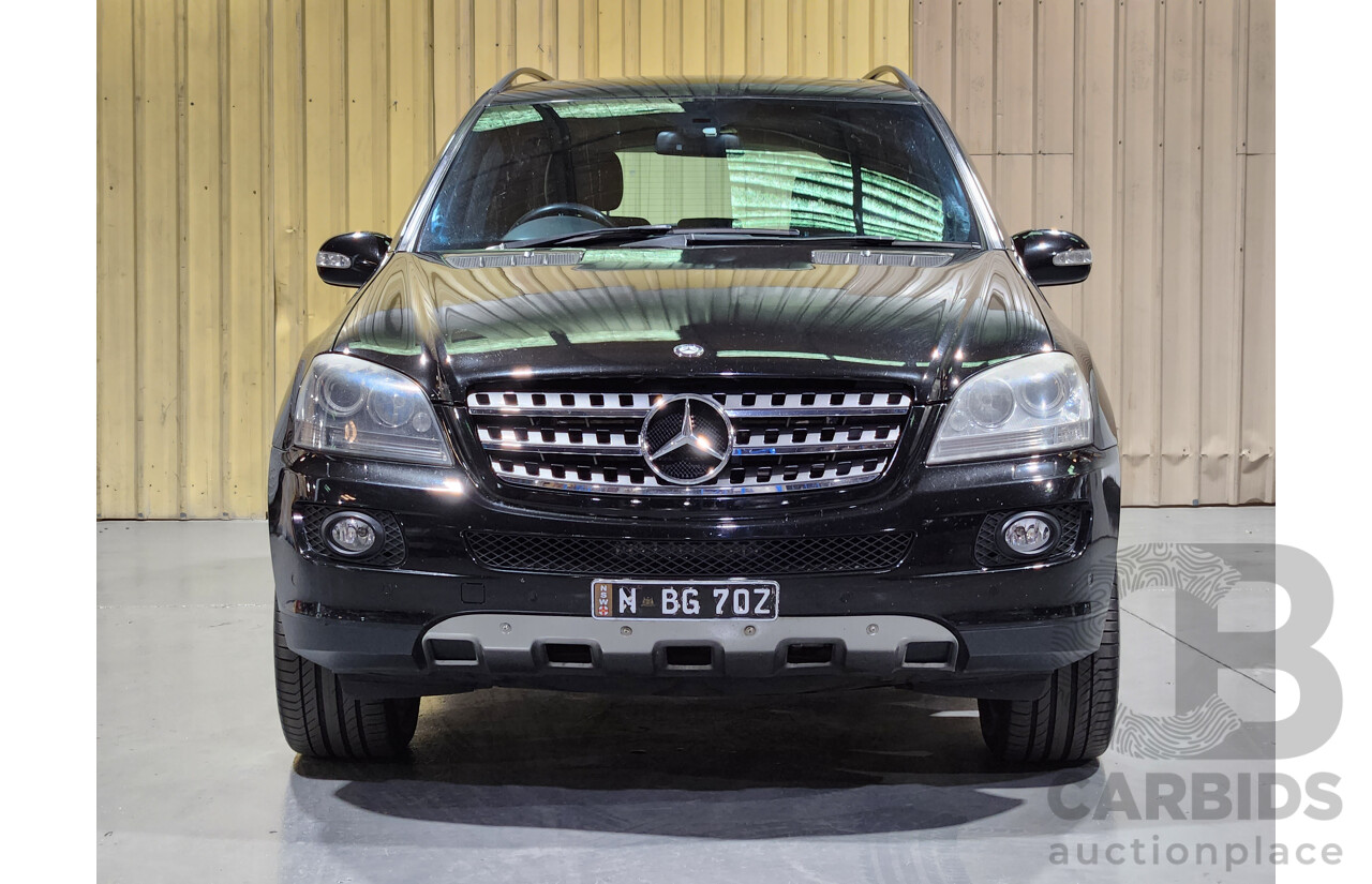 4/2008 Mercedes-Benz ML 320 CDI Edition 10 (4x4) W164 07 UPGRADE 4d Wagon Black 3.0L V6 Turbo Diesel