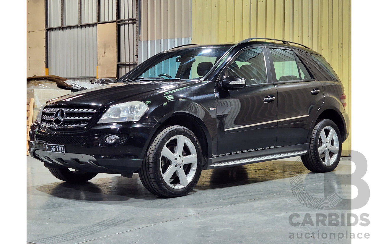 4/2008 Mercedes-Benz ML 320 CDI Edition 10 (4x4) W164 07 UPGRADE 4d Wagon Black 3.0L V6 Turbo Diesel