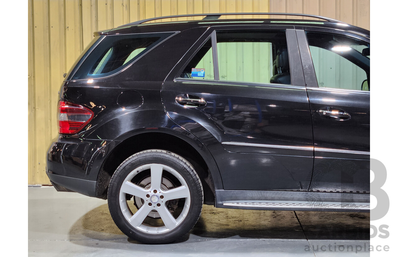 4/2008 Mercedes-Benz ML 320 CDI Edition 10 (4x4) W164 07 UPGRADE 4d Wagon Black 3.0L V6 Turbo Diesel