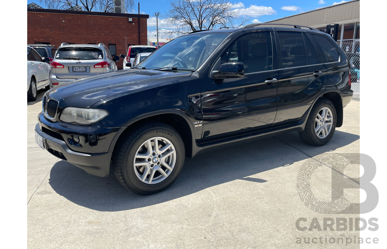 11/2005 Bmw X5 3.0d E53 4d Wagon Black 3.0L