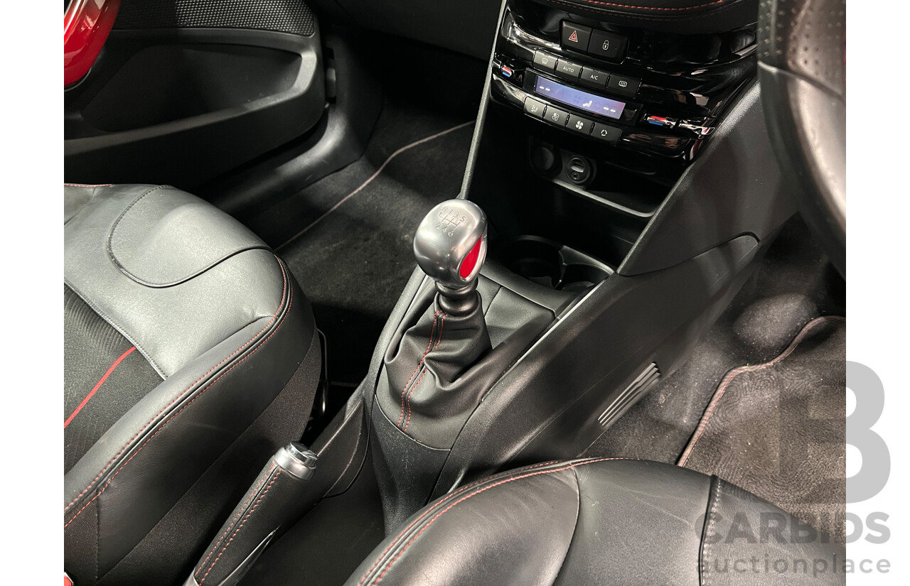9/2014 Peugeot 208 GTi  3d Hatchback Red 1.6L Turbo