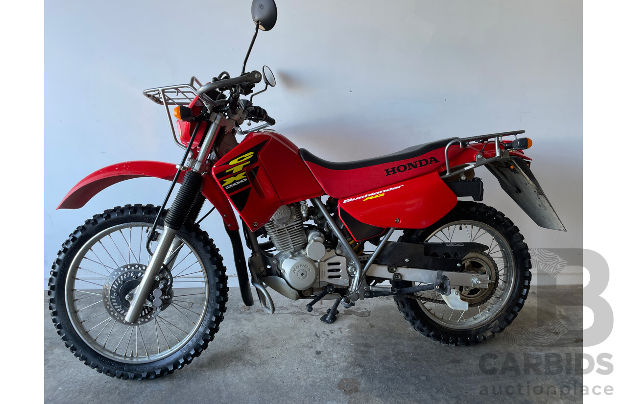 02/2004 Honda CTX200 Bushlander AG 200cc Motor Bike