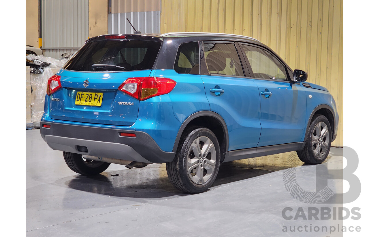 4/2017 Suzuki Vitara RT-S LY 4d Wagon Blue 1.6L