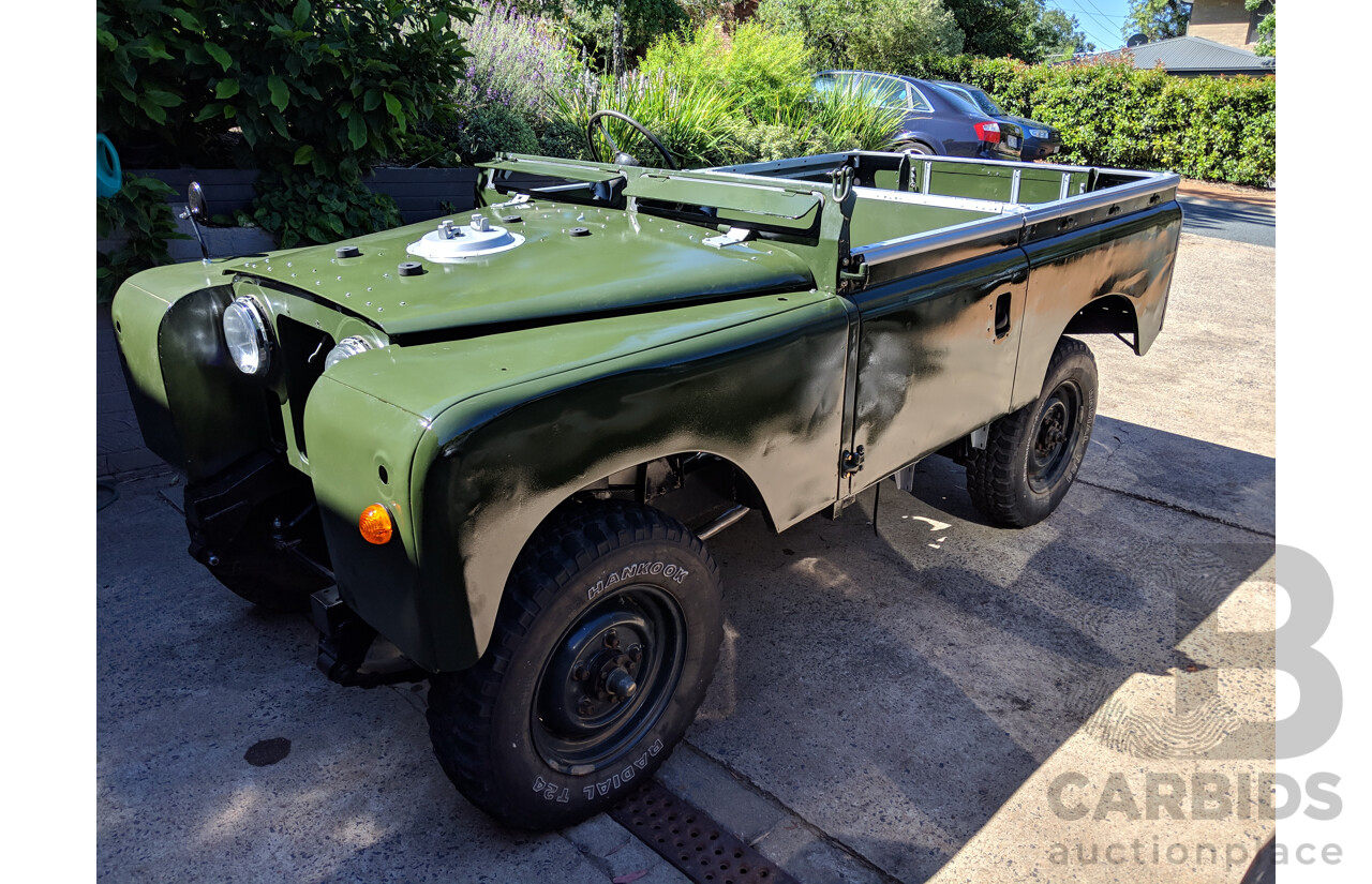 1/1967 Land Rover Series llA 88 (4x4) SWB  2d Hardtop Green 2.3L Petrol