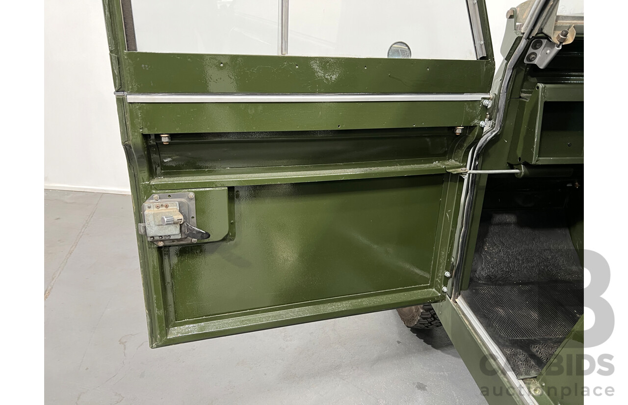 1/1967 Land Rover Series llA 88 (4x4) SWB  2d Hardtop Green 2.3L Petrol