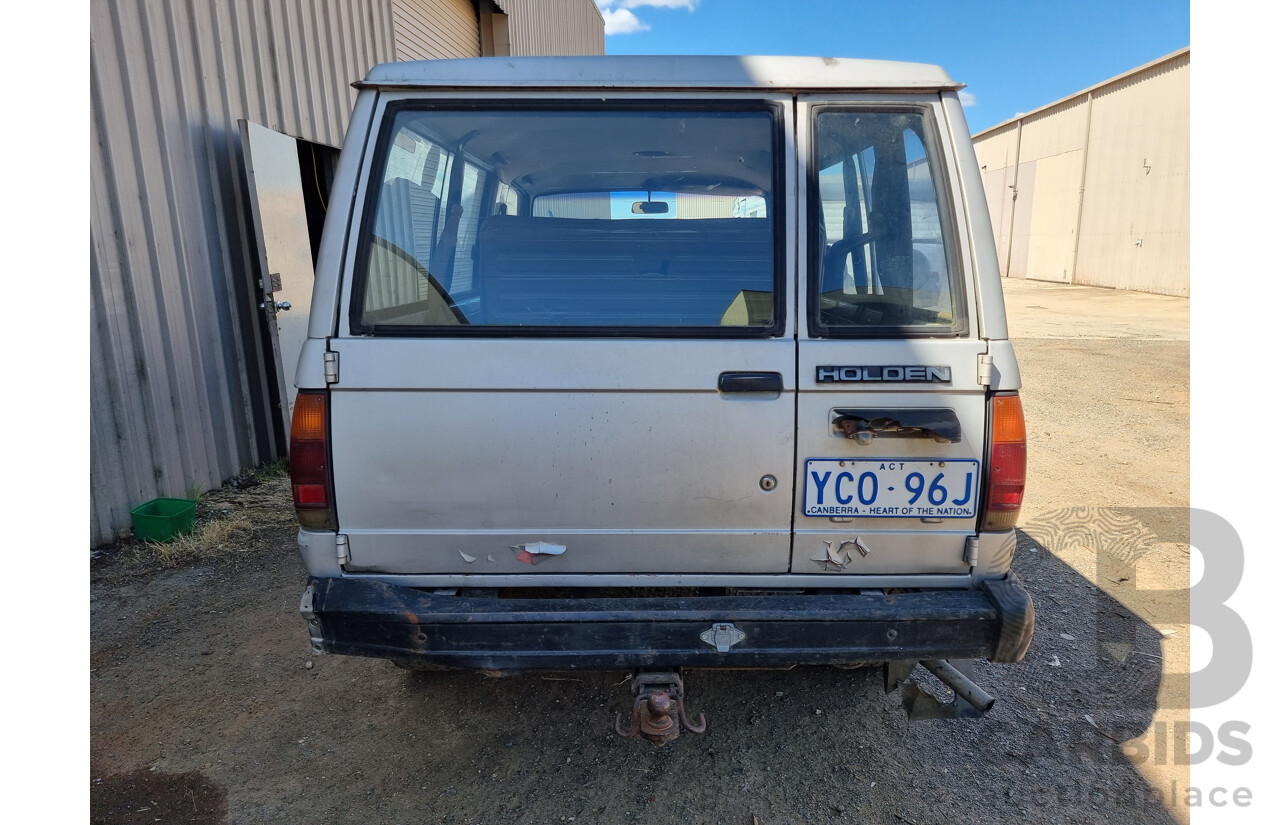 1982 Holden Jackaroo 4WD Station Wagon - Silver