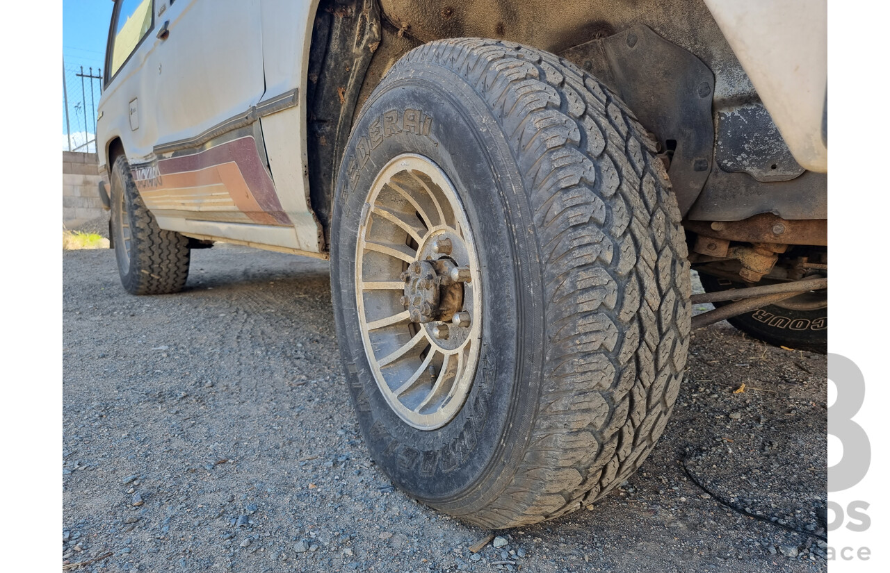 1982 Holden Jackaroo 4WD Station Wagon - Silver