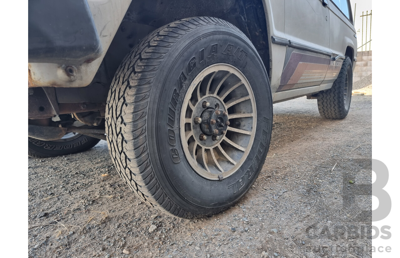 1982 Holden Jackaroo 4WD Station Wagon - Silver