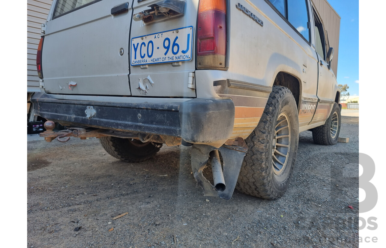 1982 Holden Jackaroo 4WD Station Wagon - Silver