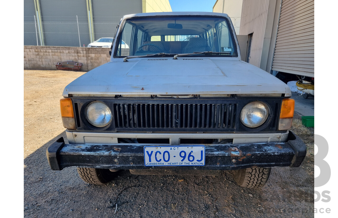 1982 Holden Jackaroo 4WD Station Wagon - Silver