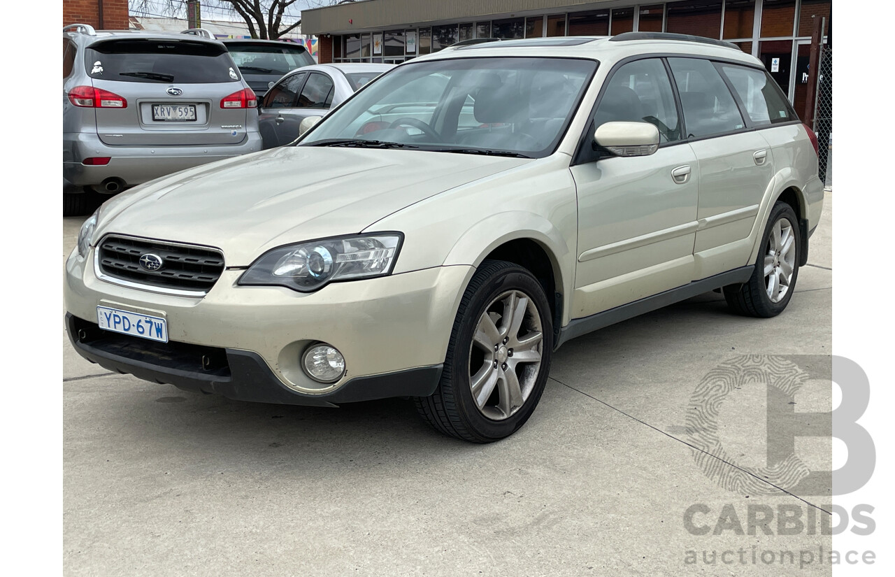 5/2005 Subaru Outback 3.0R Premium MY05 4d Wagon Gold 3.0L