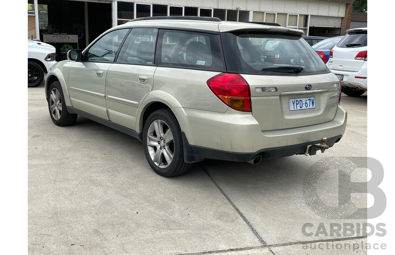 5/2005 Subaru Outback 3.0R Premium MY05 4d Wagon Gold 3.0L