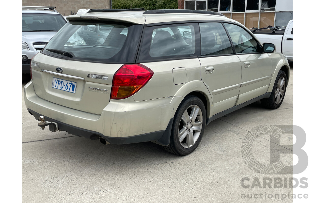 5/2005 Subaru Outback 3.0R Premium MY05 4d Wagon Gold 3.0L