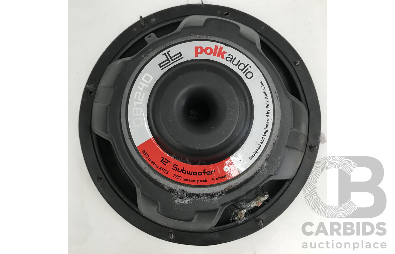 Sony XAV-63 AV Centre, Polk 12Inch Subwoofer, Amplifier and Merida Saddle