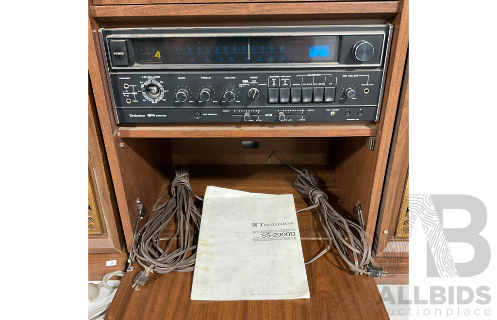 Technics Stereo System FM/AM CD-4 System