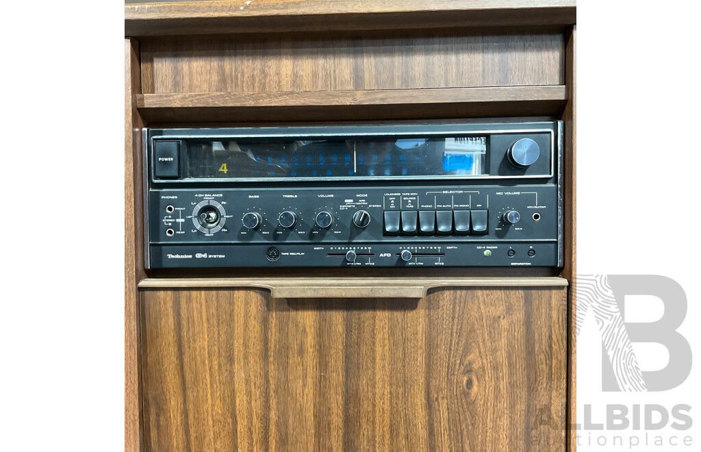 Technics Stereo System FM/AM CD-4 System