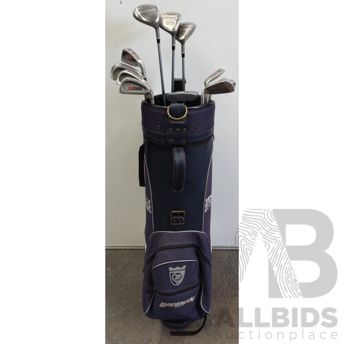 Brosnan Golf, Golf Buggy, Golf Bag and Clubs