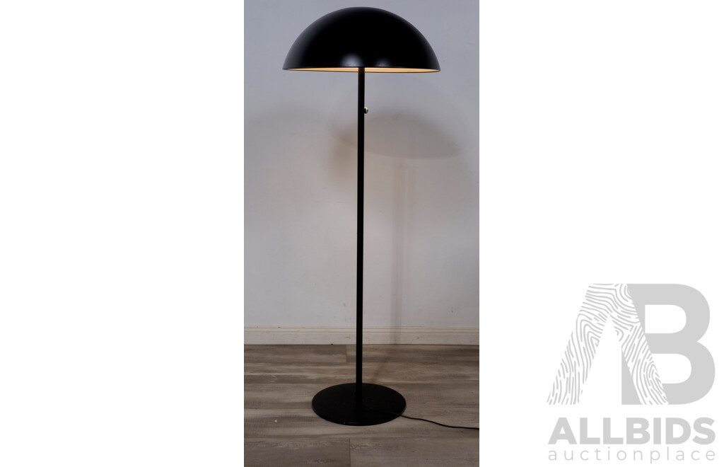 Retro Style Ikea Floor Lamp With Internal Wiring