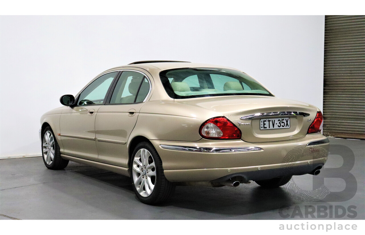 5/2002 Jaguar X Type SE AWD 4d Sedan Gold 3.0L V6