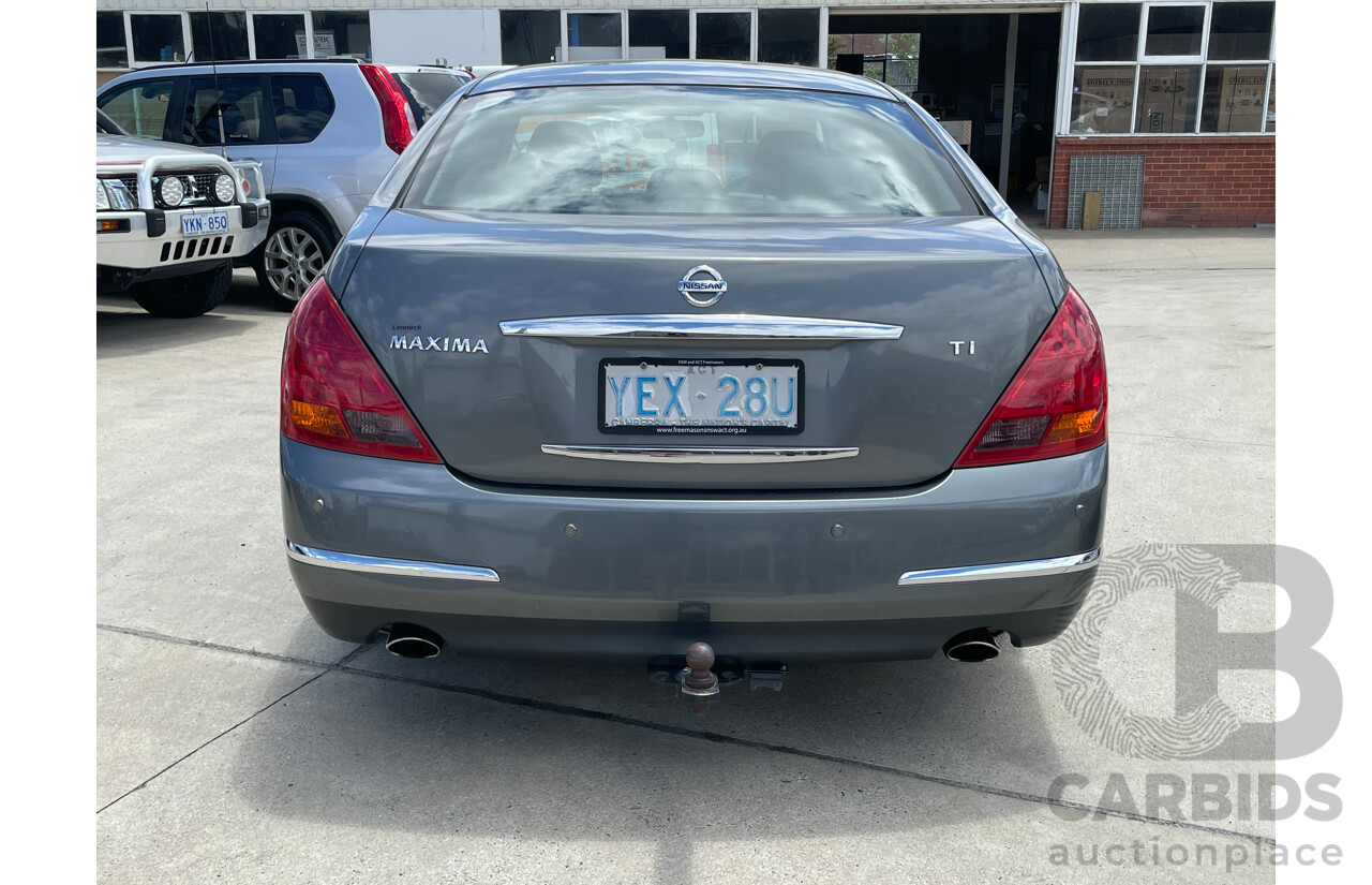 2/2006 Nissan Maxima Ti J31 4d Sedan Grey 3.5L