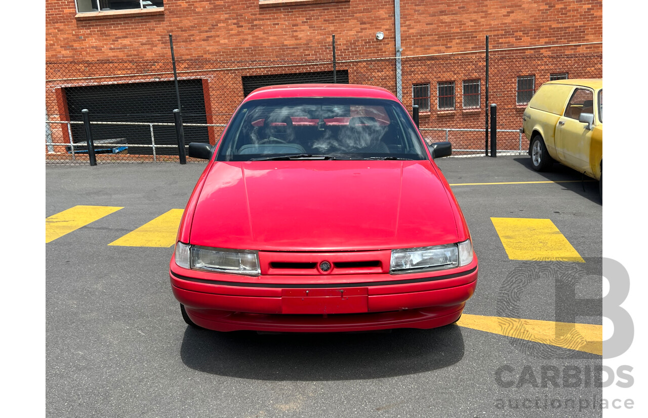 12/1990 Holden Commodore S VG Utility Red 5.0L V8