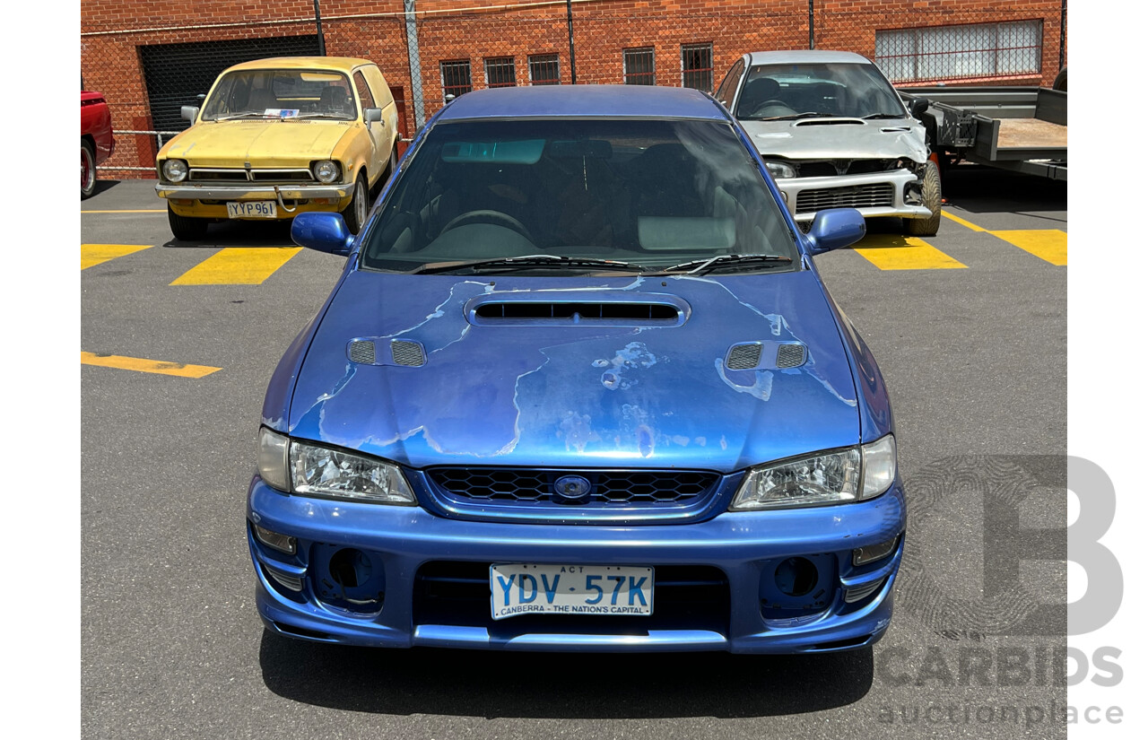 12/1997 Subaru Impreza WRX (awd)  4d Sedan Blue 2.0L Turbo