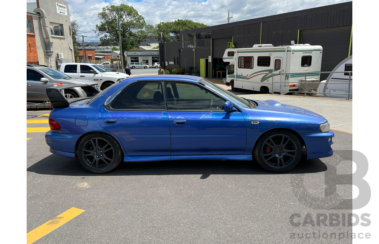 12/1997 Subaru Impreza WRX (awd)  4d Sedan Blue 2.0L Turbo