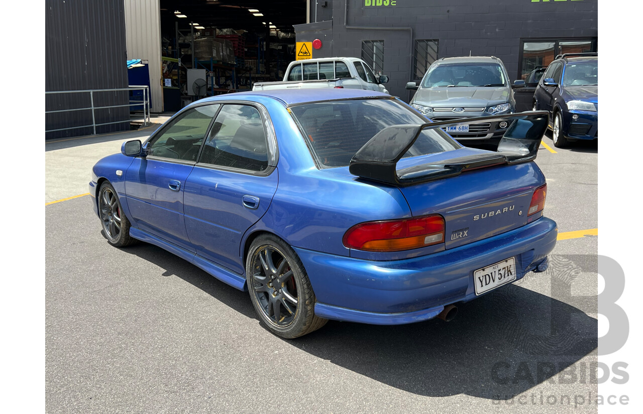 12/1997 Subaru Impreza WRX (awd)  4d Sedan Blue 2.0L Turbo