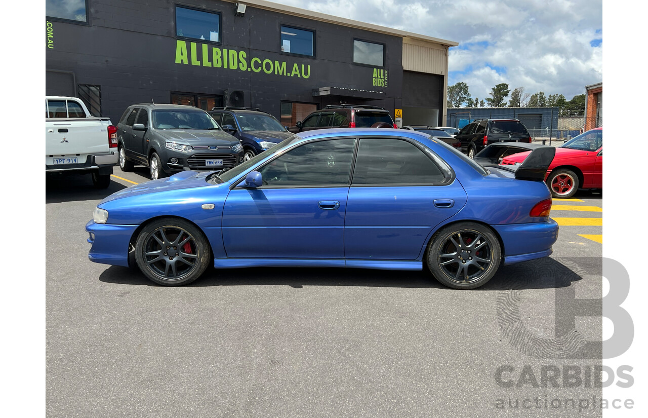 12/1997 Subaru Impreza WRX (awd)  4d Sedan Blue 2.0L Turbo