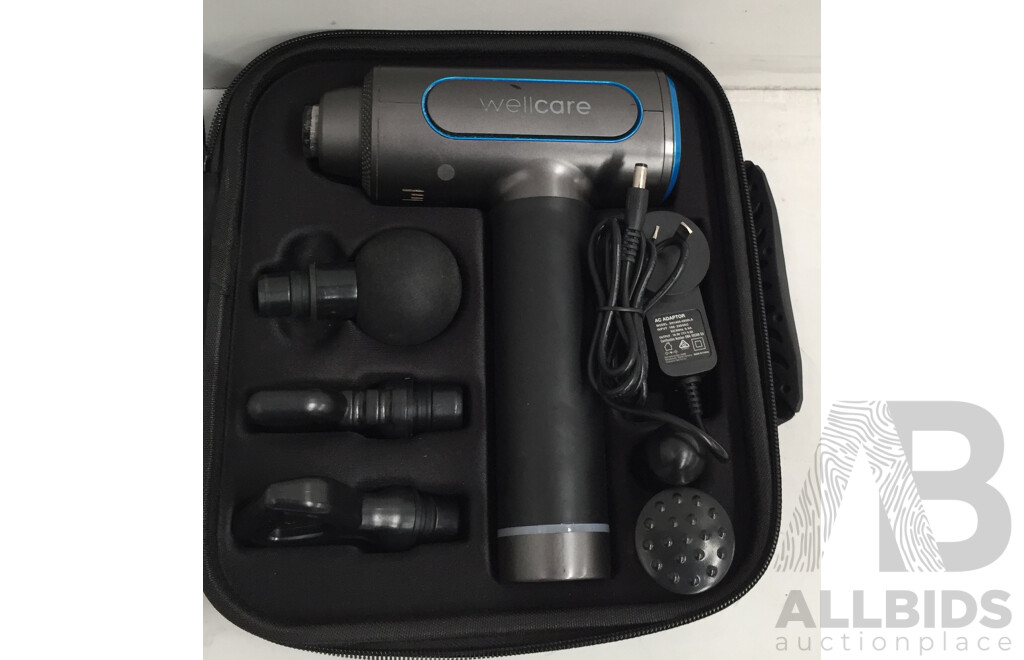 Wellcare Percussion Muscle Pro Massage Gun - ORP $149.00