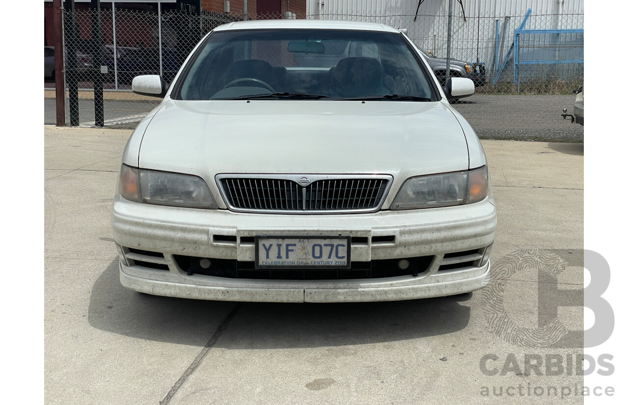 3/1999 Nissan Maxima 30S Touring A32 4d Sedan White 3.0L