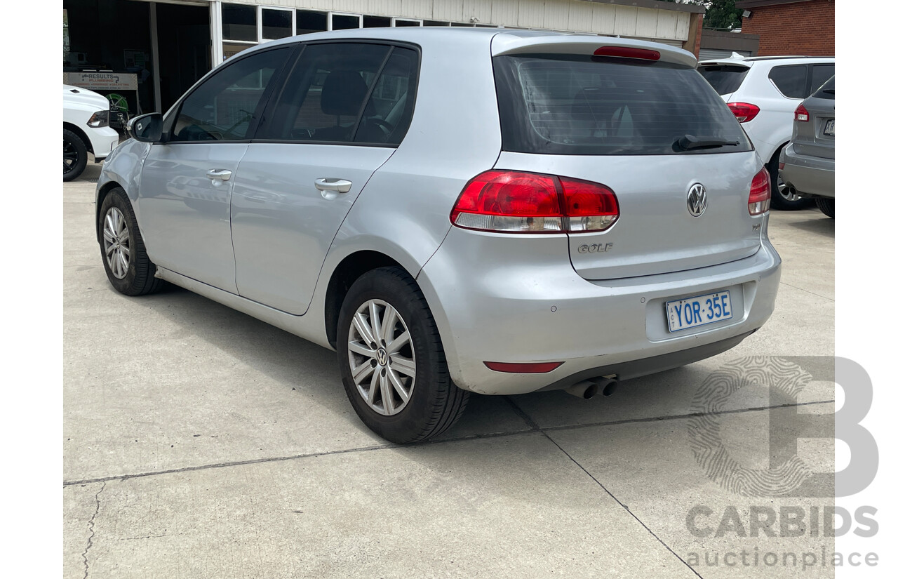 9/2011 Volkswagen Golf 90 TSI Trendline 1K MY11 5d Hatchback Silver 1.4L