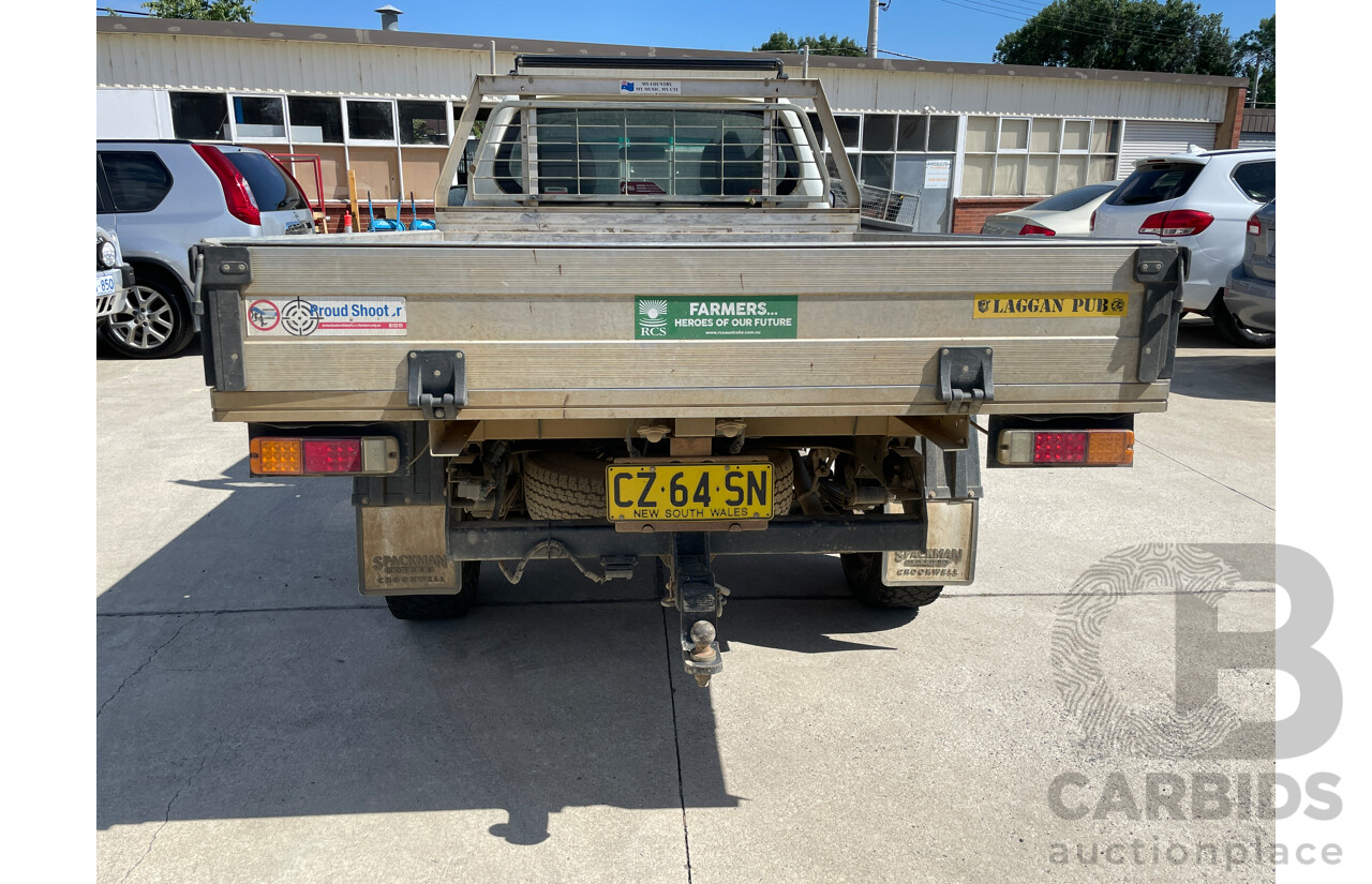 8/2007 Mitsubishi Triton GLX (4x4) ML C/Chas White 3.2L