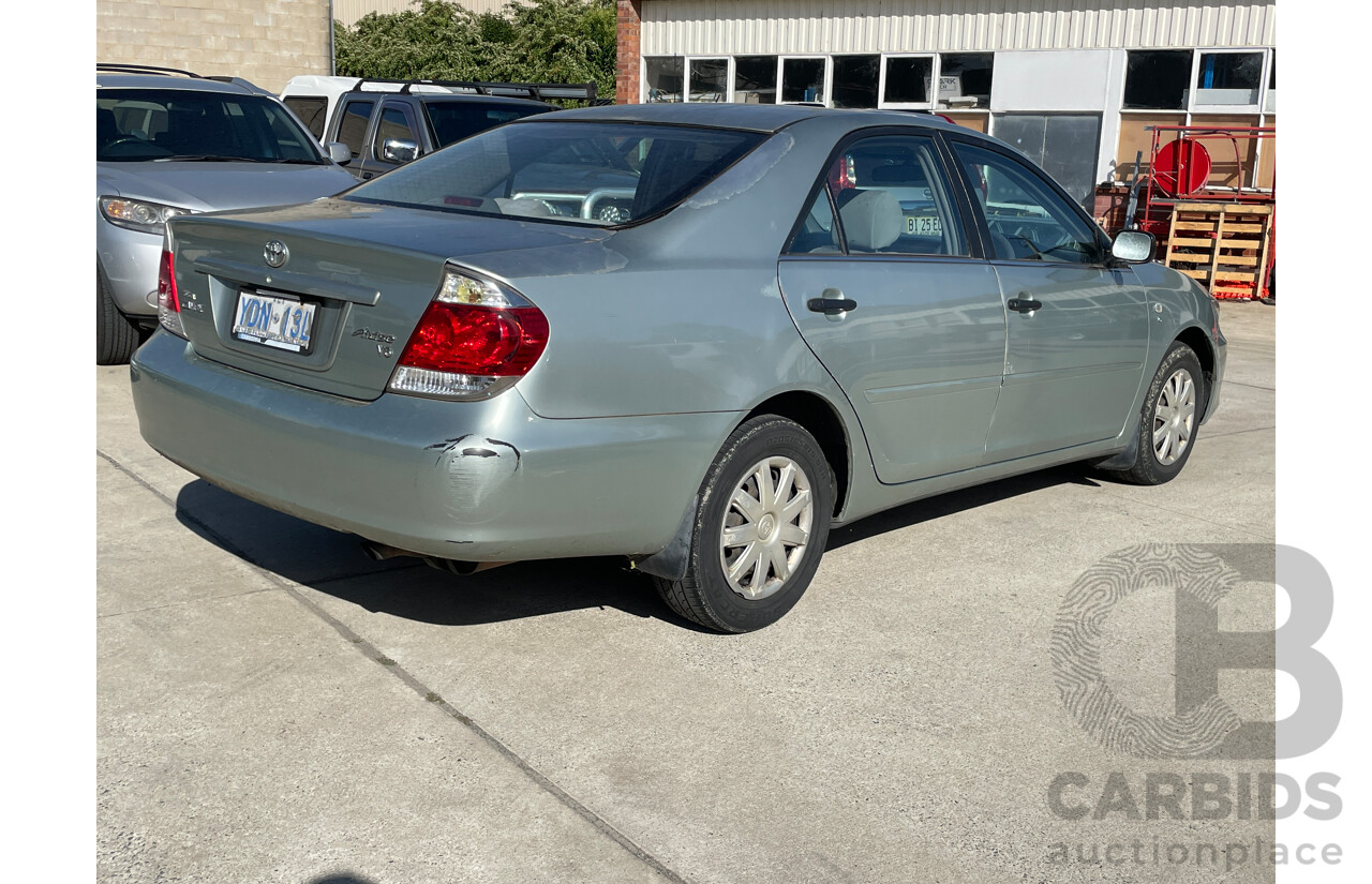 2/2005 Toyota Camry Altise MCV36R UPGRADE 4d Sedan Green 3.0L