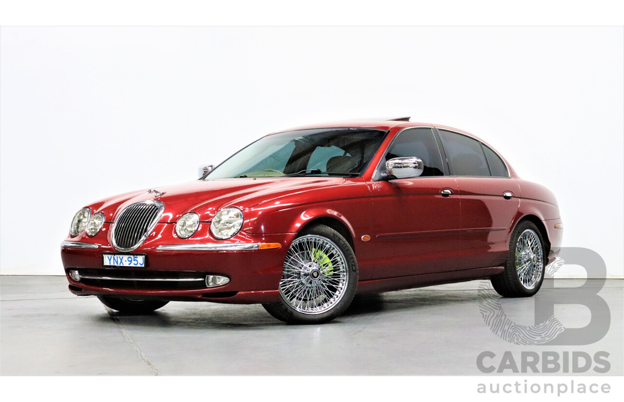 3/2001 Jaguar S Type V8 SE MY01 4d Sedan Red 4.0L V8