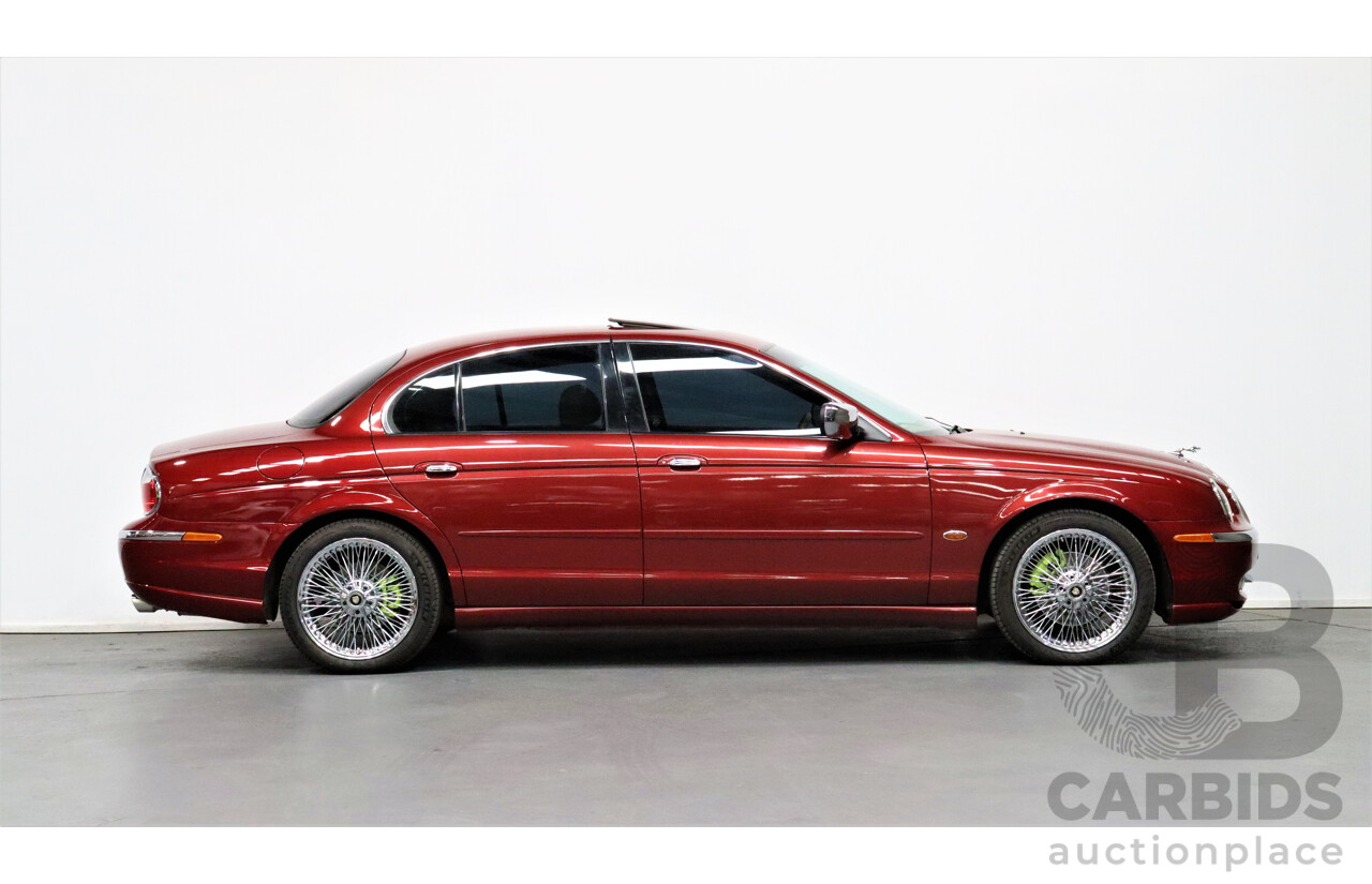 3/2001 Jaguar S Type V8 SE MY01 4d Sedan Red 4.0L V8