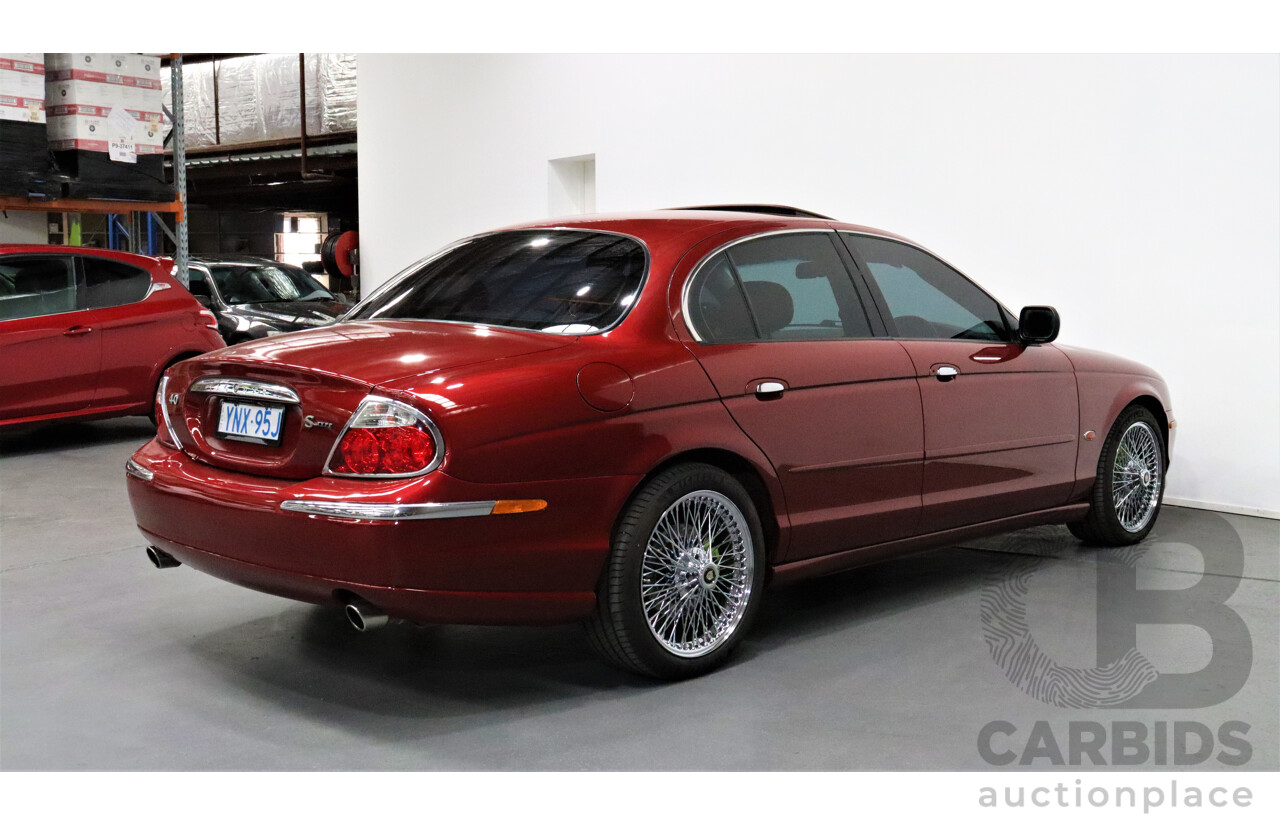 3/2001 Jaguar S Type V8 SE MY01 4d Sedan Red 4.0L V8